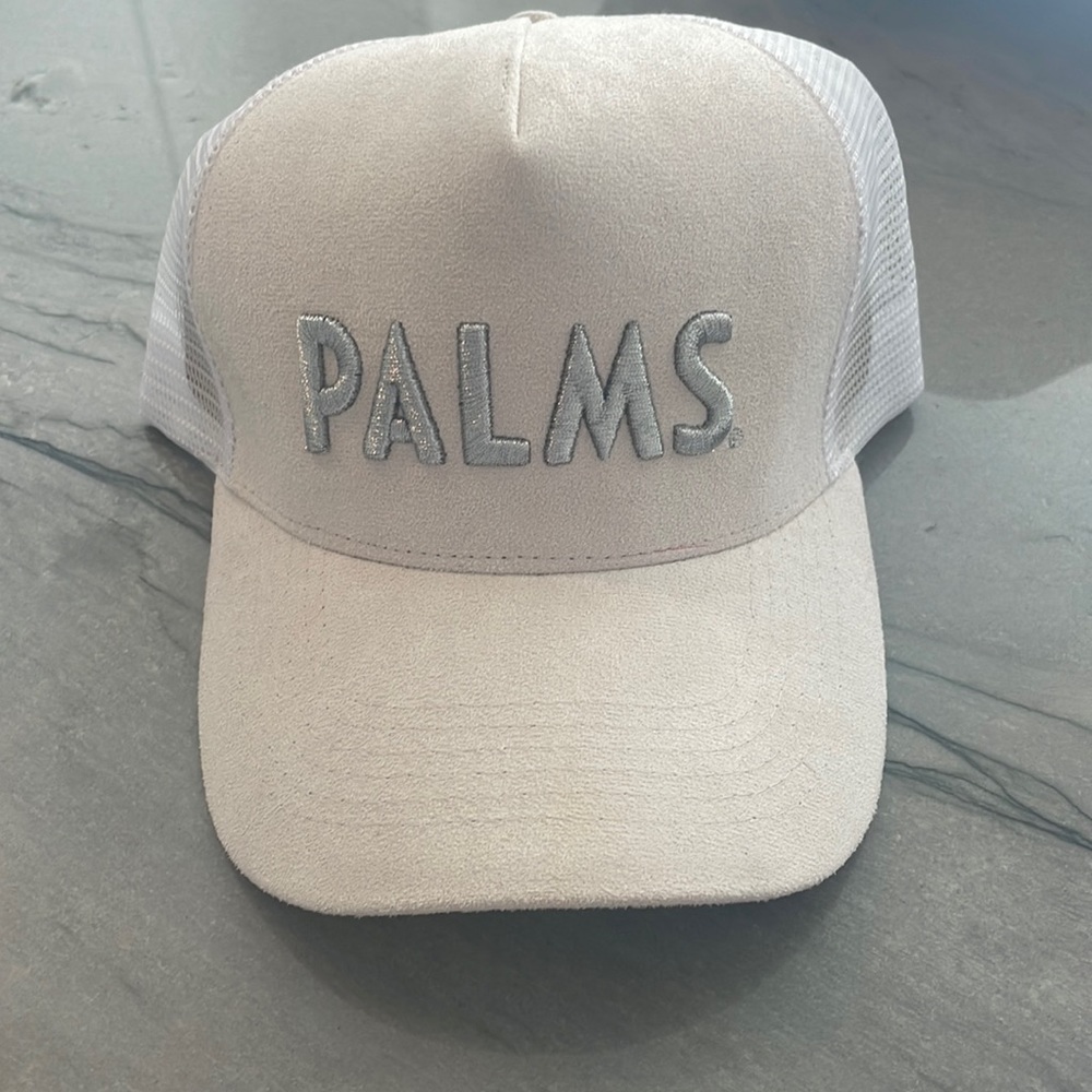 NWT PALM suede snap back